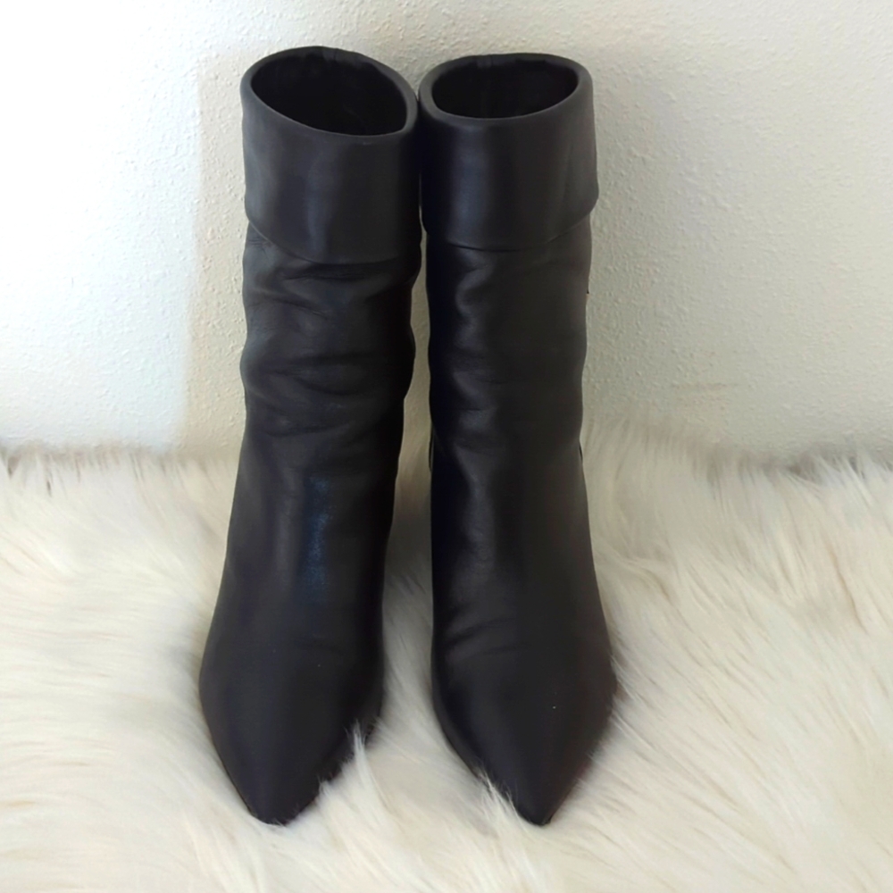 Saint Laurent Nero Ankle Boots